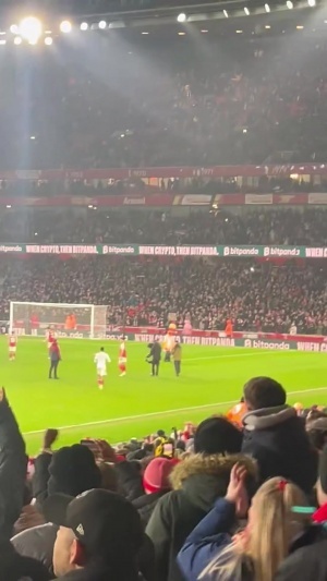 绝杀！枪迷赛后高唱哈弗茨歌曲：6000万镑打水漂，哈弗茨又进球了