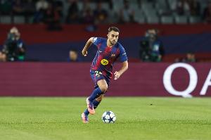 埃里克·加西亚为巴萨连续出战54场比赛,达成巴萨生涯百胜里程碑