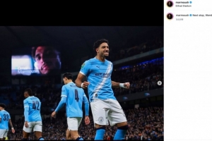 梅开二度！马尔穆什更新社媒剑指决赛：下一站，温布利！