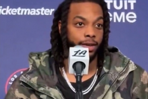 加兰：我身体恢复情况良好 已回到球场训练 一旦获得许可就能上场