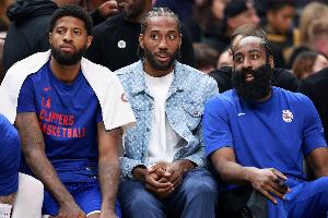 哈登:我总是在想 若乔治小卡季后赛保持健康 快船的情况会如何 哈登:我总是在想 若乔治小卡季后赛保持健康 快船的情况会如何