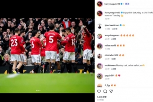 马奎尔社媒庆祝胜利：享受周六的老特拉福德，现在专注周二的比赛