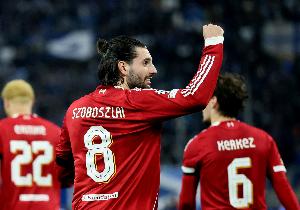 状态火热！索博斯洛伊最近5场比赛贡献3球2助攻，直接参与5球