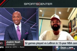 诺阿：詹姆斯41岁的表现不可思议 退役后我能从不同角度去欣赏他